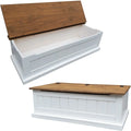 Baul Madera Pie De Cama Zapatero Living Dormitorio