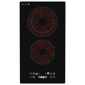 Anafe Vitrocerámico NAPPO de Empotrar 2 Hornallas 9 Niveles de Potencia 3400W Control Táctil