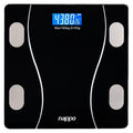 Balanza Corporal NAPPO Inteligente con Bluetooth, Display LCD y App Celular, Soporta hasta 180kg