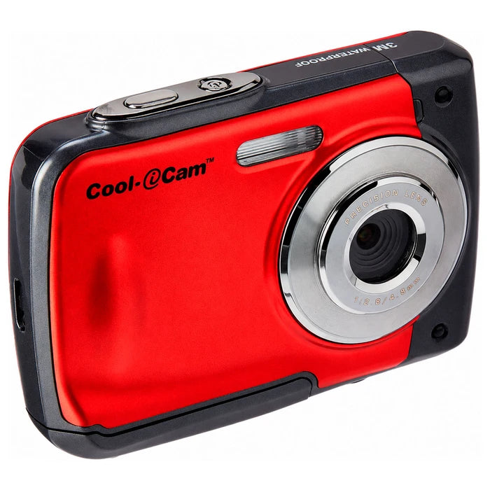 Cámara Digital iON Cool-iCam 8Mpx Waterproof Sumergible hasta 3m, con Pantalla de 2.4", Zoom Digital 4x, Conexión USB y Ranura para MircroSD