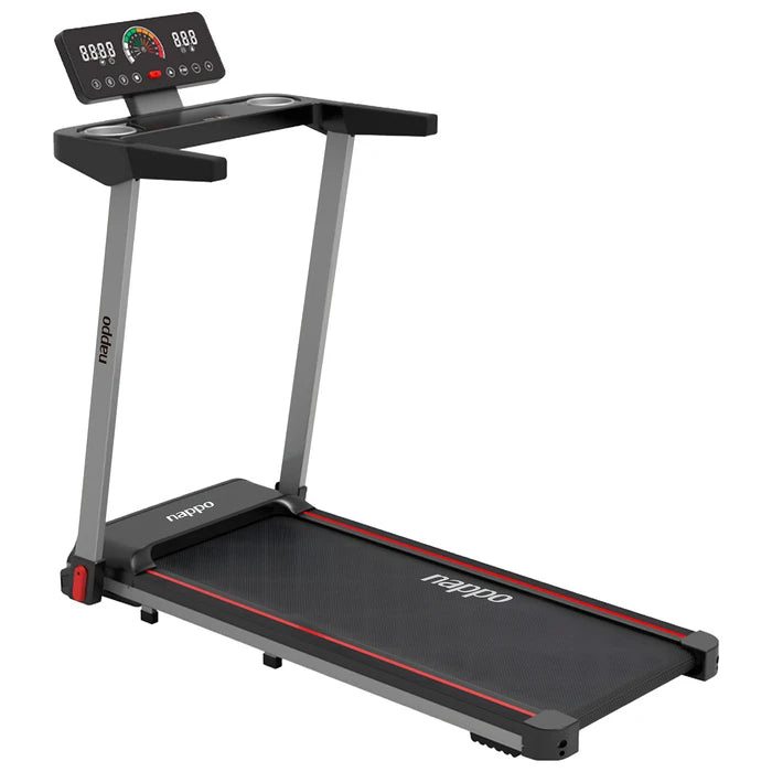 Caminadora Eléctrica NAPPO Plegable, Potencia 2.0HP con 12 Programas Preestablecidos, Pantalla Frontal LED, Compatible con App Fitshow