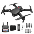 Dron E88 WIFI Diseño Compacto Doble Cámara 3 Baterías Estuche Control Remoto + App Celular
