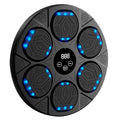 Máquina de Boxeo Goldtech PunchBeat para Entrenamiento, con 6 Zonas de Impacto, Música y Luces LED