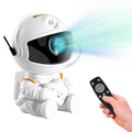 Proyector de Estrellas Astronauta Sentado, con Control Remoto, Proyecciones Espaciales Configurables y Cabeza Móvil- Blanco