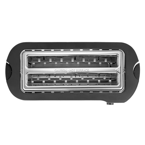 Tostadora Doble NAPPO 1500W de Potencia, Acero Inox, 6 Niveles de Tostado, Indicador de Tiempo Restante y Soporte Superior para Calentar Medialunas, Bizcochos y Más